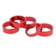 thumbnail image 3 of CANSUCC 5PCS 28.6MM MTB Bicicleta Horquilla Delantera Juego de Arandelas Vástago de Bicicleta Auriculares Espaciador Junta de HorquillaRojo, 3 of 10