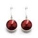 thumbnail image 3 of Aretes Zvezda Rivoli color Scarlet plata .925, G Zvezda ZAR-RIV14-SCA-G, 3 of 4