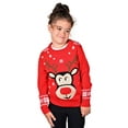thumbnail image 5 of KESIS Children Happy Rudolph Ugly Christmas Sweater 9-10Y, 5 of 8