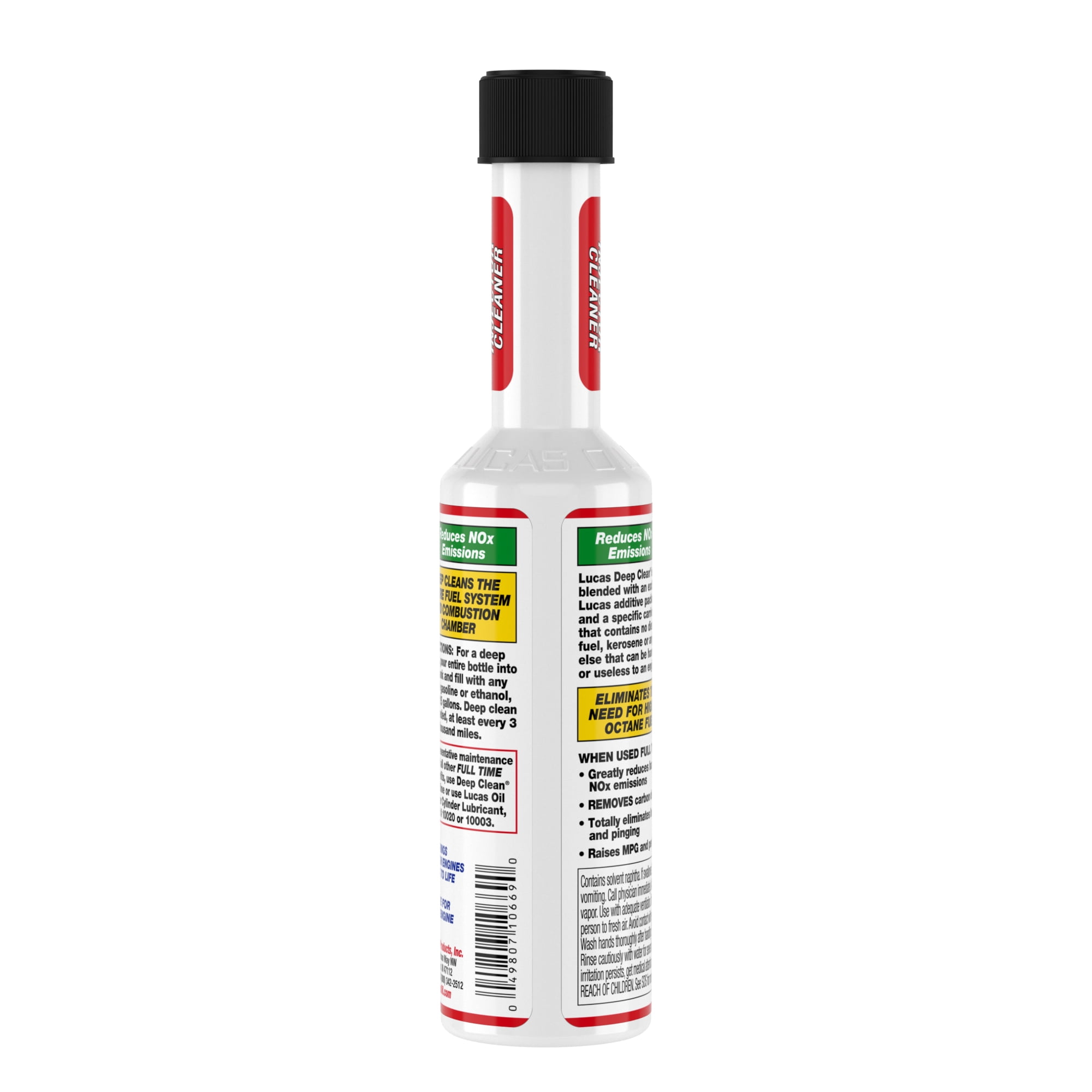 (3 pack) Lucas Oil 10669 Deep Clean Fuel System Cleaner 5.25 Ounce Automotive Fuel Additive