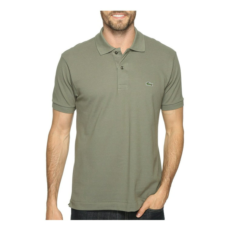 Lacoste Short Sleeve Pique Polo - Walmart.com