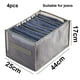 thumbnail image 2 of Organizador de ropa para armario de 4 piezas, organizadores de cajones para ropa, armario plegable y cesta de almacenamiento, organizador de ropa, caja con compartimentos para ropa para dormitorio, 2 of 7