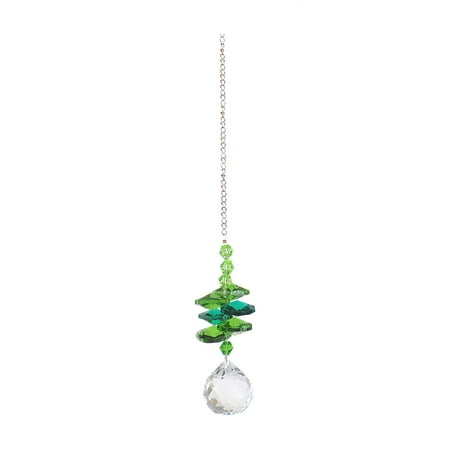 

Qazqa Ball Stream Planet Rainbow SunCatcher Garden Ornament Chandelier Pendant