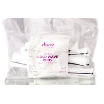 Diane 12 PC White Cold Wave Rods - 7/16" - Long