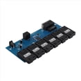 thumbnail image 3 of Convertidor de Medios de Fibra Óptica de Placa PCBA de 100M, 2 RJ45 A 6 Conectores Ópticos SC, Puertos 3A+3B, Conmutador Ethernet de 20KM, 3 of 5