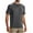Dark Gray, variant on Ashirexll Mens T-shirts, Big and Tall Shirts for Men, Summer Solid Color Fitting Sport Running T-shirts Short Sleeve Round Neck Shirts