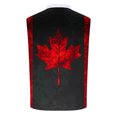 thumbnail image 5 of Camiseta sin mangas con cuello vuelto para hombre, informal, a la moda, sin mangas, con estampado y cremallera, blusa deportiva de poliéster para hombre, 5 of 5