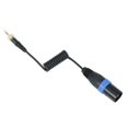 thumbnail image 3 of Cable de salida de micrófono con bloqueo de 3,5 mm a 3,5 mm a XLR macho para receptores inalámbricos, 3 of 8