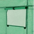 thumbnail image 5 of Machrus Ogrow Deluxe Walk-In Greenhouse with 2 Tiers and 12 Shelves - Green Cover, 5 of 7