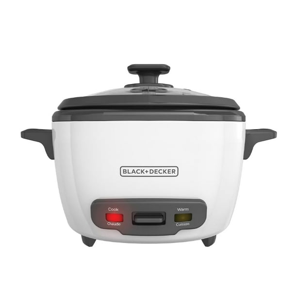 Arrocera BLACK+DECKER de 3,3 L (14 tazas) con cesta para cocinar al vapor