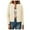 Beige, variant on Cropped Cardigan for Women Women's Long Sleeve V-Neck Button Cardigan Knit Sweater Black,Size for 9-10 Years