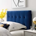thumbnail image 3 of Modway Lily Biscuit Tufted Twin Performance Velvet Headboard in Navy, 3 of 8