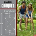 thumbnail image 4 of Franklin Sports Croquet Set - Includes 6 Croquet Wood Mallets, 6 All Weather Balls, 2 Wood Stakes and 9 Metal Wickets - Classic Family Outdoor Game - Family Set, 4 of 8