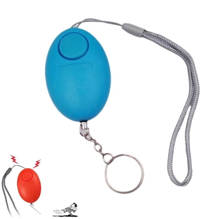 Personal Security Alarm with 130dB Siren & Keychain, ABS Plastic, 6x4x2cm, Portable Safety Device for Women, Elderly, Students