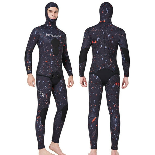 Soidarity Traje de neopreno para exteriores Ropa de buceo profundo Ropa de baño para mantener el calor Verde 3XL Deportes acuáticos naranja XXL Soidarity OD017113-14