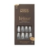 KISS Velour Fantasy Ready-To-Wear Sculpted Gel Nails, ‘Celebrity’, 28 Count