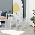 thumbnail image 2 of PawHut Pet Pen Plastic Small Animal Cage for Bunny Chinchilla Guinea Pig, 2 of 10