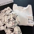 thumbnail image 3 of Sanrio Cartoon Hello Kitty Stuff Pajamas Female Flannel Winter The New Plus Thicken Velvet Sweet Keep Warm Tracksuit Girl Gift, 3 of 5