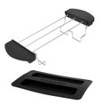 thumbnail image 2 of 2 fundas de silicona para tostadora, tapa para panificadora, rejilla para tostar pan, soporte para sándwiches, accesorios para calentar tostadas, color negro, 2 of 8