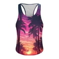 thumbnail image 3 of Xcmzpl Mens Hawaiian Beach Tank Tops Summer Vacation Muscle Top Tropical Graphic Sleeveless Shirts Big and Tall Workout Gym Tanks, 3 of 4