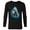 Black, variant on Avatar: The Way of Water Above and Below the Waves - Long Sleeve T-Shirt for Men - Customized-White