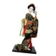 thumbnail image 5 of Figura asiática de Kabuki de la figura de Geisha japonesa de 12 pulgadas para la decoración de la oficina en el hogar, 5 of 9