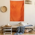 thumbnail image 2 of Orange Tapestry, Plain Background Illustration with Warm Hot Colors Retro Style Bohemian Design Artwork, Wall Hanging for Bedroom Living Room Dorm Decor, 40W X 60L Inches, Orange, by Ambesonne, 2 of 5