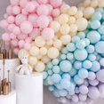 thumbnail image 4 of 200 Piezas Globo Amarillo Pastel Mini Globo de Látex Macaron de 5 Pulgadas y Suministros para Fiestas Decoración de Globos Cumpleaños, Ceremonia de Fiesta, Boda, 4 of 5