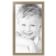thumbnail image 2 of ArtToFrames 22" x 40" Silver Picture Frame, 22x40 inch Silver MDF Poster Frame (WOM-4445), 2 of 7