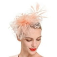 thumbnail image 1 of Qarigey Tocado de boda con flores para el pelo, estilo Retro, adorno Simple europeo, colgante de cabeza de compromiso multiusos Ropa, zapatos y accesorios Miscelánea Naranja, 1 of 6