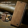 thumbnail image 4 of Decase for Google Pixel 9 Pro XL Case, PU Leather Wallet Case with Card Holder Slot and Magnetic Closure Flip Fold Shockproof Phone Case for Google Pixel 9 Pro XL,Brown, 4 of 10