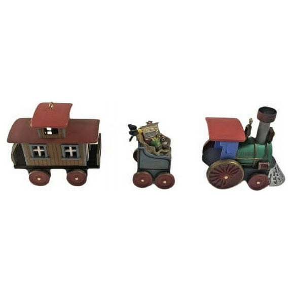 1989 The Ornament Express - Train (Vehicle) Hallmark Keepsake Christmas Tree Ornament - QX580-5