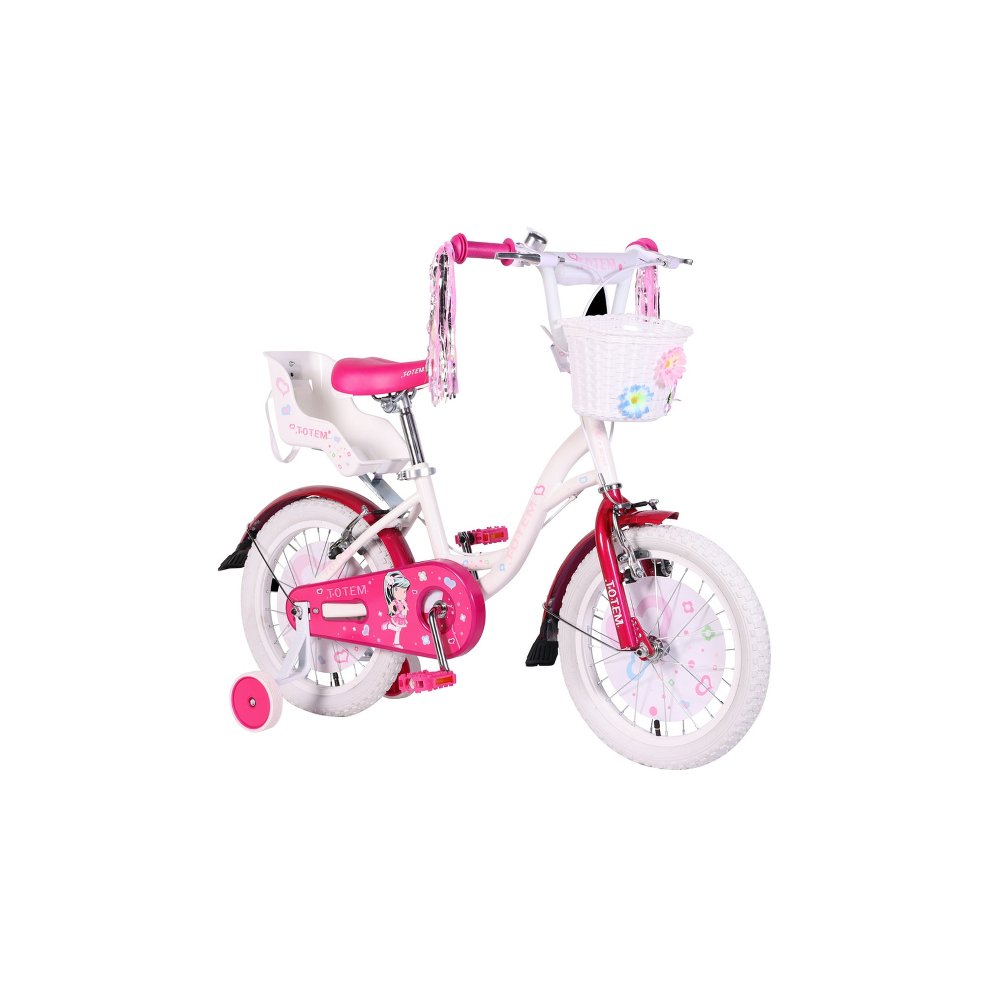 Bicicleta Totem Ni a Aro 16 Pretty Girl Color Blanco Knasta Chile
