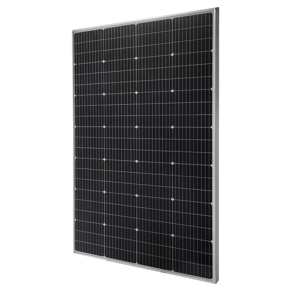 VEVOR 200W Monocrystalline Solar Panel, 23% High-Efficiency Mono PV Module with Stable MC4 Output & Aluminum Frame, IP65 Waterproof Solar Panel for Car Boat RV Flat Rooftop Off-Grid Applications