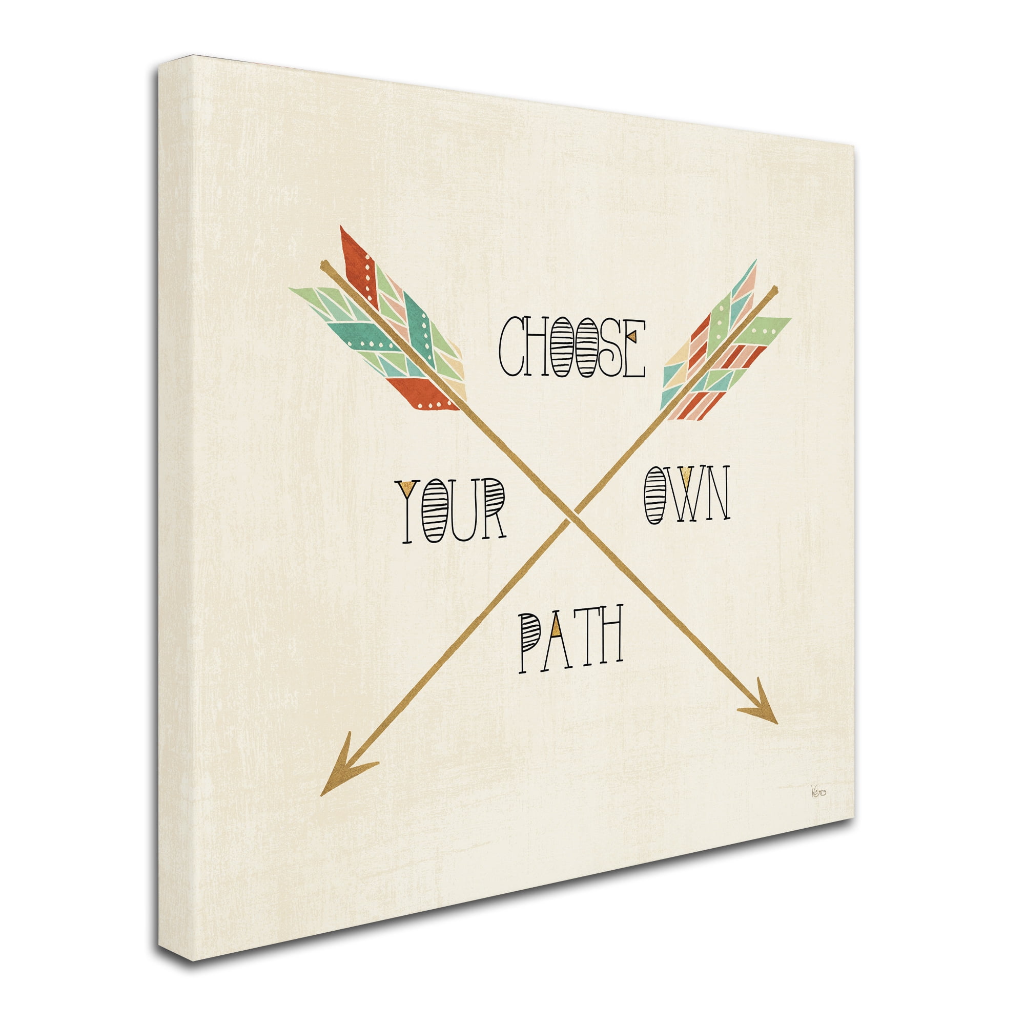 Trademark Fine Art 'Southwest Geo IV' Canvas Art by Veronique Charron