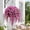 106#Hot Pink, variant on Artificial Petunia Flower Bush UV Resistant Faux Plant Garden Decor Outdoor Porch, Lush Realistic Bloom Display, Weatherproof No Fade Decor For Patio Balcony Window Box Fence Garden