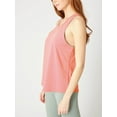 thumbnail image 2 of FashionMille Women Crew Neck Sleeveless Activewear Super Soft Jersey Tank Top, 2 of 4