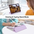 thumbnail image 3 of Funda para tablet Fintie para iPad 11 pulgadas 10.9 pulgadas Lavender Sparkly, 3 of 9