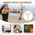 thumbnail image 7 of Uxcell Archery Bows Square for Recurve Compound Bowstring Yellow/Green, 7 of 7