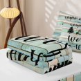 thumbnail image 5 of Erosebridal Happy Camping Camper Zipper Twin Comforter Sets with Fitted Sheet and 2 Pillowcases, Camp More Worry Less Printed Zipper Bedding Set, 5 of 7