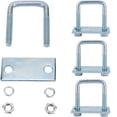 thumbnail image 5 of 4 Pack Leaf Spring Clamp Kit,12*40*80mm Clamps for Truck, Locks Springs Square, 5 of 5