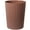 Brown, variant on Small Trash Can Plastic Wastebasket Round Garbage Container Bin for Bathroom, Kitchen, Bedroom, Home Office, College Dorm, Pink