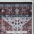 thumbnail image 6 of Custom Size Anti-Slip Printed Medallion Design Runner Rugs ( 11' x 26"), 6 of 6