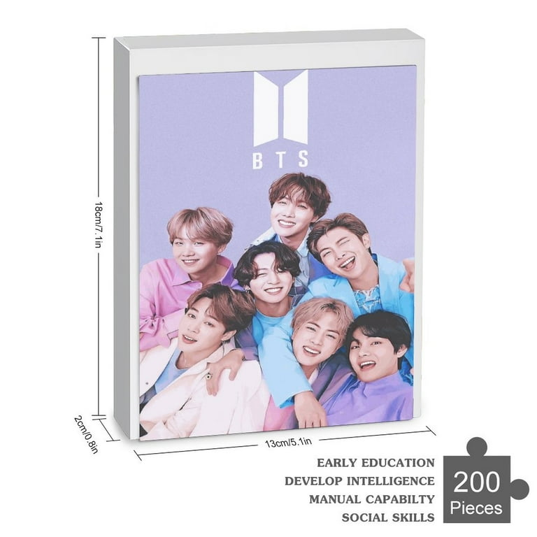 200 PCS Puzzle - Kpop BTS Jigsaw Puzzle - Walmart.com