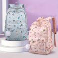 thumbnail image 2 of Lindo Estampado De Dibujos Animados Mochila Para Portátil, Kawaii Estudiante Bolsa De Escuela, Casual Mochila Para El Trabajo, Viajes, 2 of 4