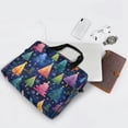 thumbnail image 5 of 16" Laptop Briefcase for Work Travel Laptop Shoulder Bag Carrying Handbag Laptop Case Colorful Christmas Trees Pattern, 5 of 8