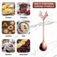 thumbnail image 4 of 5 uds cucharas navideñas, vajilla navideña café té sopa cuchara agitadora postre pastel helado cucharas, 4 of 6