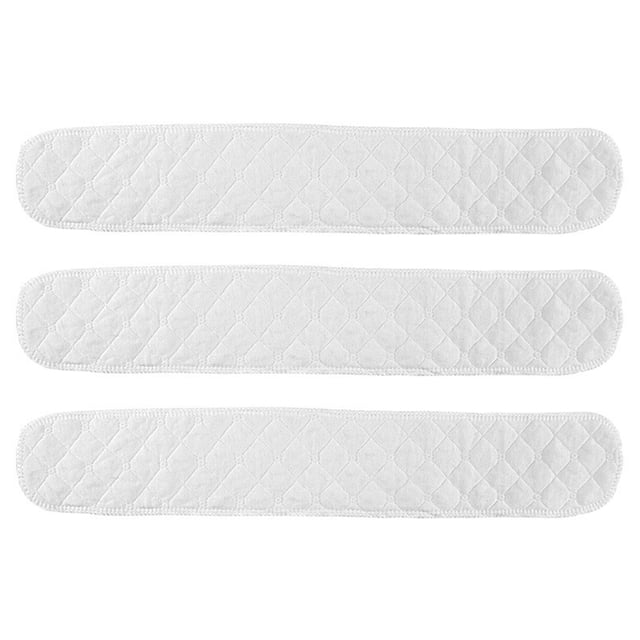 3 almohadillas absorbentes de sudor para debajo del pecho, reutilizables y lavables, de algodón, para el control de olores, que absorben la humedad.