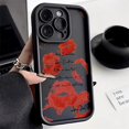 thumbnail image 5 of Funda de teléfono con labios rojos para iPhone, carcasa Sexy de TPU suave para iPhone 11, 14, 15 Pro Max, 12, 13 Pro, XS Max, XR, X, 7, 8 Plus, 5 of 5