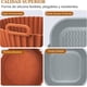 thumbnail image 4 of Silicona para Freidora de Aire, 14Pcs Moldes para Freidora de Aire, que Incluye 4Pcs Air Fryer Silicon y Guantes, Pinzas, Brocha de Aceite, Accesorios Air Fryer Reutilizable Antiadherente, 4 of 4